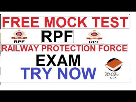 railway protection force mock test